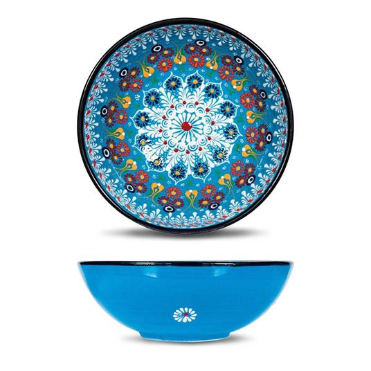 Wd Lifestyle Insalatiera Coppa 20 Cm Azzurra - Istanbul