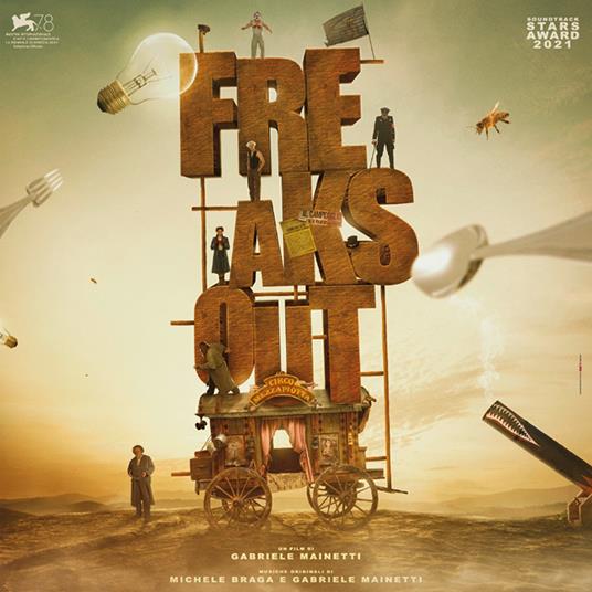 Freaks Out (Colonna Sonora) (180 gr. - contiene spartito autografato) - Vinile LP di Michele Braga,Gabriele Mainetti
