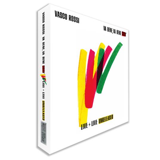 Va bene, va bene così Live + Live Unreleased 40^Rplay Special Edition (2 CD + 2 LP + Libro) - Vinile LP + CD Audio di Vasco Rossi - 2