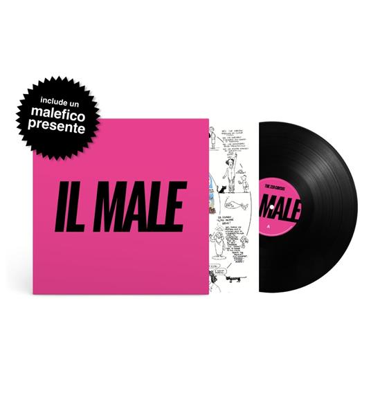 Il Male (Busta bauletto rosa – Vinile nero) - Vinile LP di Zen Circus
