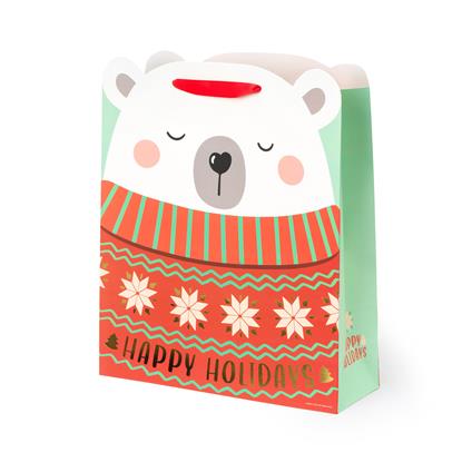 Sacchetto Regalo Legami Christmas, Polar Bear - Large