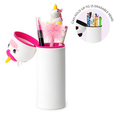 Astuccio Tombolino Legami 2-In-1 Silicone - Kawaii, Unicorno - 3