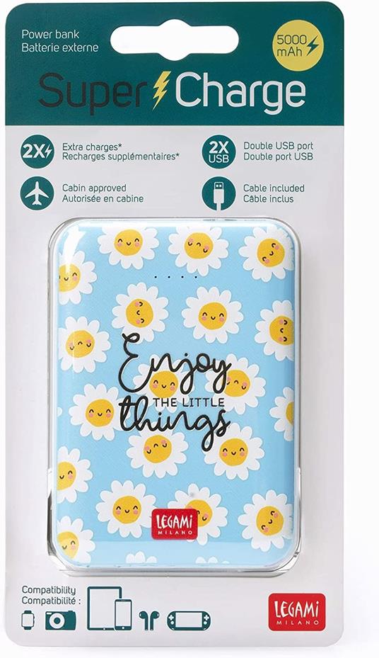 Supercharge_5000 Mah - Power Bank - Daisy - 3