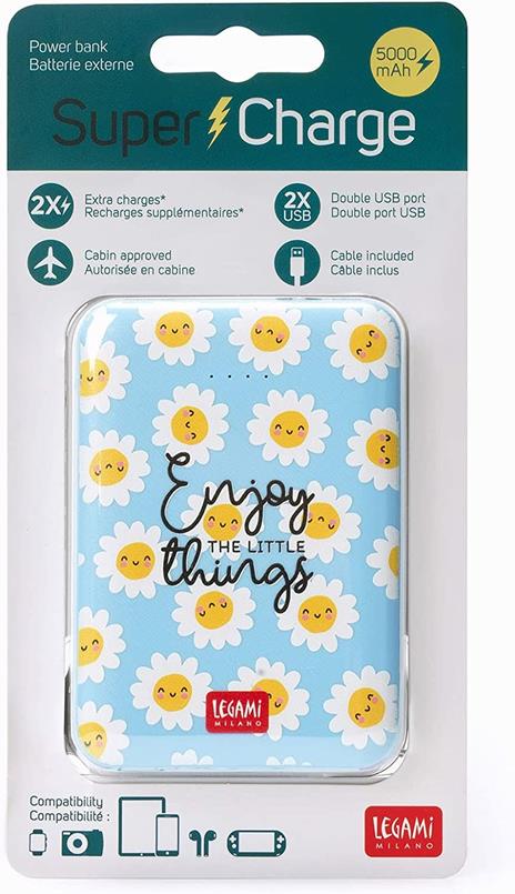 Supercharge_5000 Mah - Power Bank - Daisy - 6