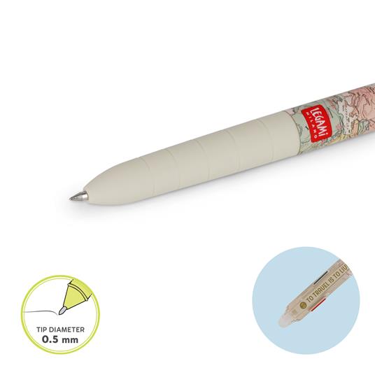 Penna gel cancellabile. Make Mistakes - 3-Colour Erasable Gel Pen  - Travel - 2