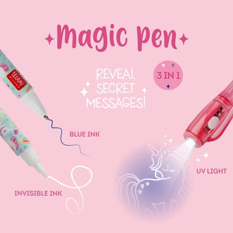 Penna magica: penna a inchiostro invisibile - Unicorn - 2