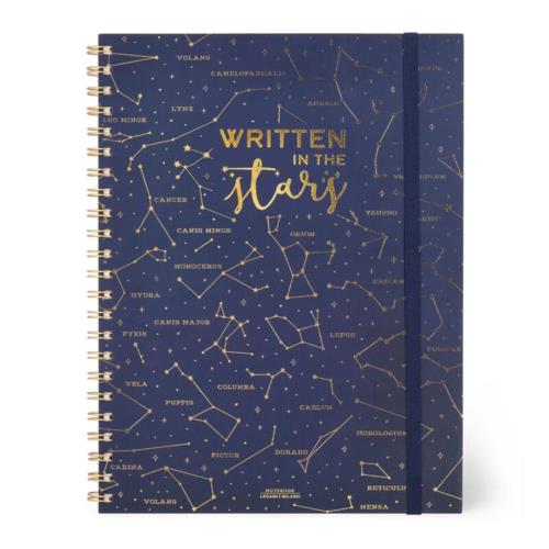 Large Spiral Notebook, Stars-