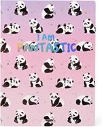 Legami - Quaderno A Righe Large, B5, 100 Pagine, in Carta certificata FSC®, Carta 100 g/m², 18,5x24,8 cm, Tema Panda