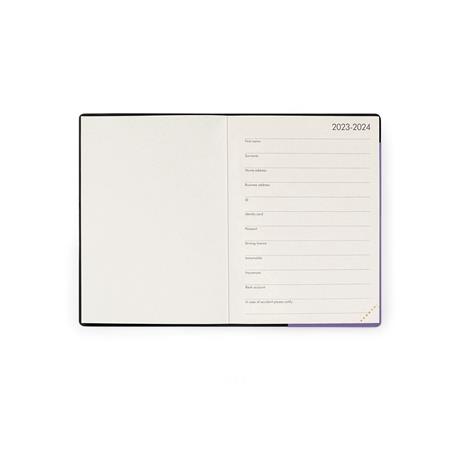 Agenda 2023-2024 Legami, 16 mesi, giornaliera, small, colors - LAVENDER - 3