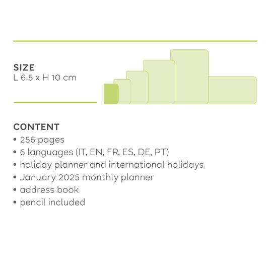 Agenda 2023-2024 Legami, 12 mesi, bigiornaliera, mini - BOUGANVILLEA - 7
