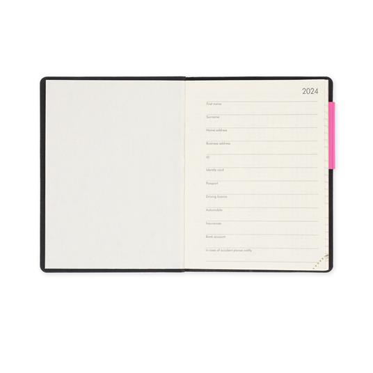 Agenda 2023-2024 Legami, 12 mesi, settimanale, mini, colors - BOUGANVILLEA - 3