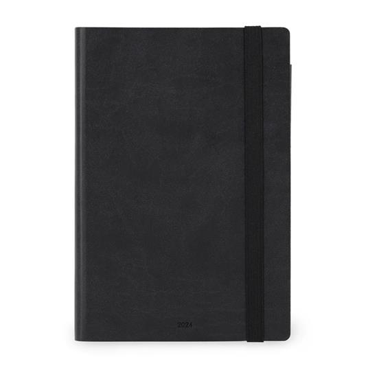 Agenda 2023-2024 Legami, 12 mesi, giornaliera, medium, colors - BLACK ONYX