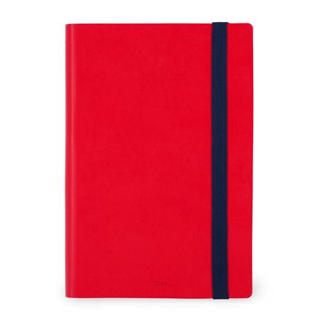 Agenda 2023-2024 Legami, 12 mesi, settimanale, medium, con notebook, colors - RED PASSION