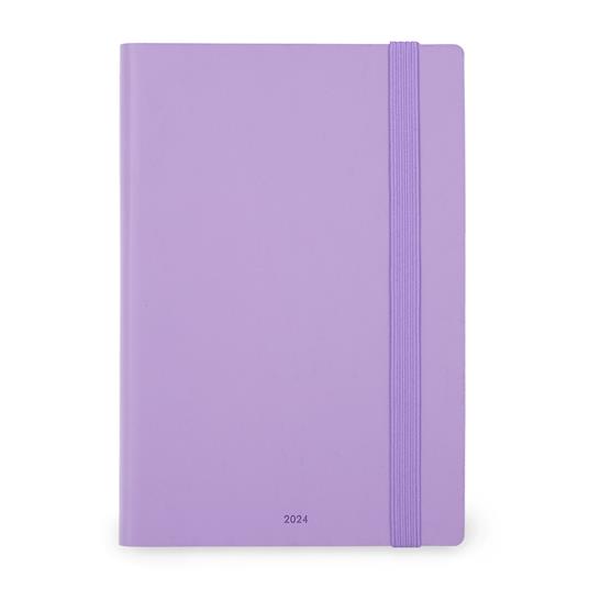 Agenda 2023-2024 Legami, 12 mesi, giornaliera, large, colors - LAVENDER