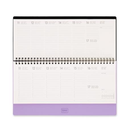 Desk Planner Legami 2024, 13 mesi, colors - LAVENDER - 2