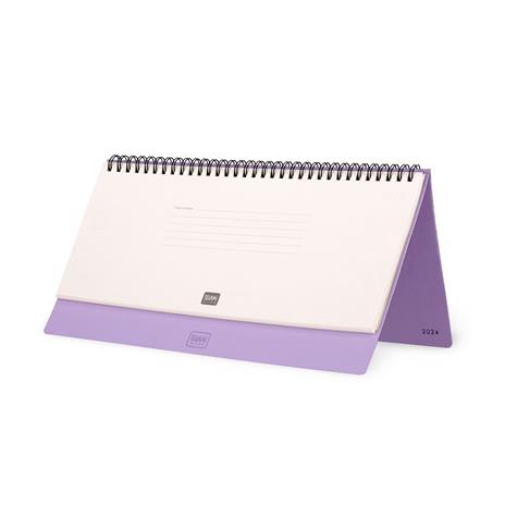 Desk Planner Legami 2024, 13 mesi, colors - LAVENDER - 4