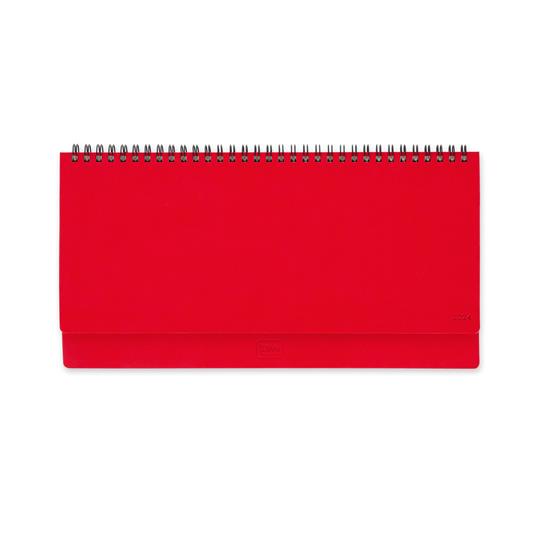 Desk Planner Legami 2024, 13 mesi, colors - RED PASSION
