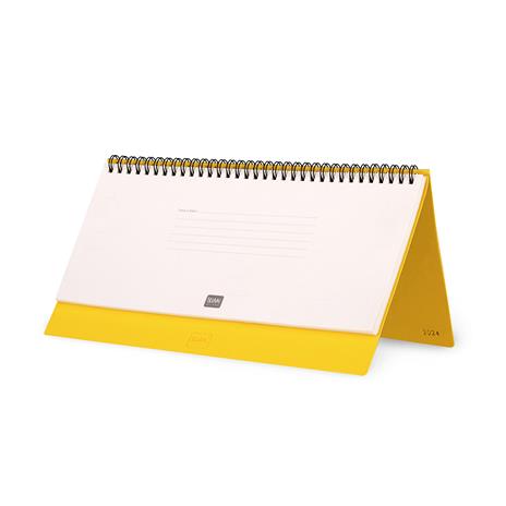 Desk Planner Legami 2024, 13 mesi, colors - YELLOW FREESIA - 4