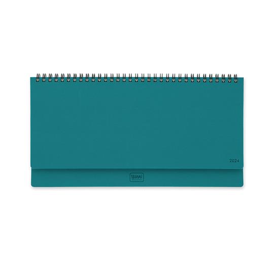 Desk Planner Legami 2024, 13 mesi, colors - MALACHITE GREEN