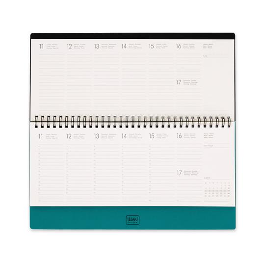 Desk Planner Legami 2024, 13 mesi, colors - MALACHITE GREEN - Legami -  Cartoleria e scuola