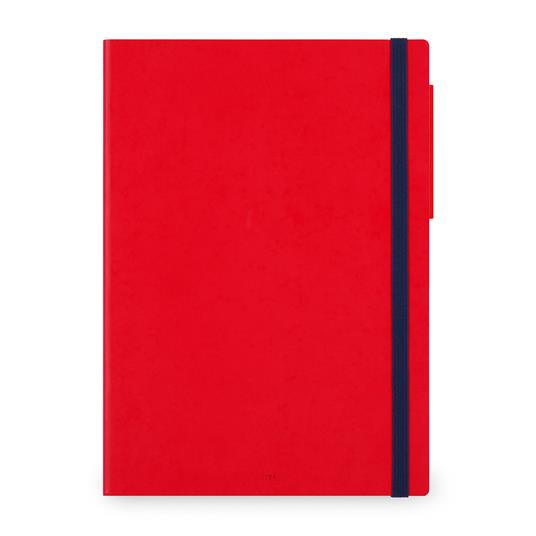 Agenda 2023-2024 Legami, 12 mesi, settimanale, maxi, colors - RED PASSION