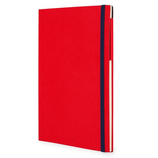 Agenda 2023-2024 Legami, 18 mesi, settimanale, medium, con notebook, colors  - RED PASSION - Legami - Cartoleria e scuola