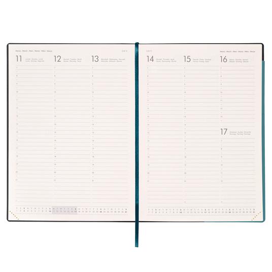 Agenda 2023-2024 Legami, 12 mesi, settimanale, maxi, colors - MALACHITE GREEN - 2
