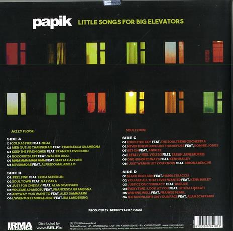 Songs for Big Elevators - Vinile LP di Papik - 2