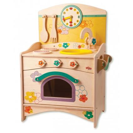 Cucina giocattolo per bambini in legno Dida