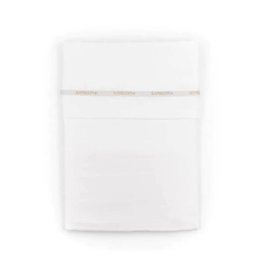 Lenzuolo Per Lettino Con Federa Con Logo Bamboom