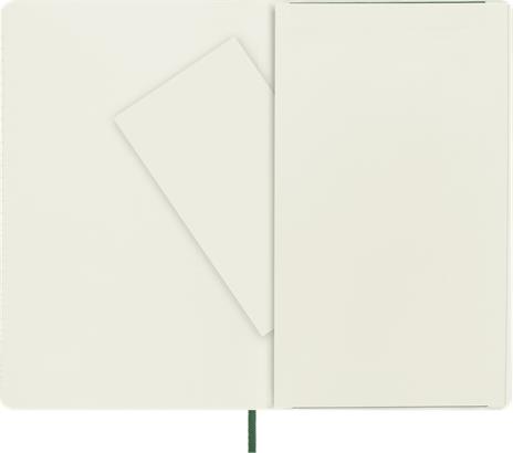 Taccuino Moleskine large a righe copertina morbida verde. Myrtle Green - 4