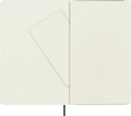 Taccuino Moleskine large a righe copertina morbida verde. Myrtle Green - 4