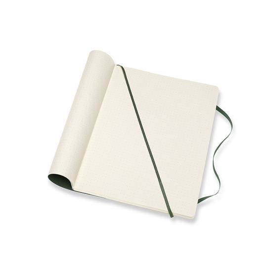 Taccuino Moleskine XL a pagine bianche copertina morbida verde. Myrtle Green - 3