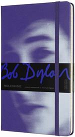 Taccuino Moleskine Bob Dylan Limited Edition large a righe viola