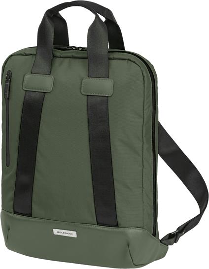 Borsa per dispositivi verticale / orizzontale - 15" Moleskine Metro Device Bag Vert Moss Green