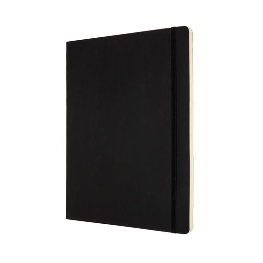 Taccuino Moleskine XXL a pagine bianche copertina morbida nero. Black - 2