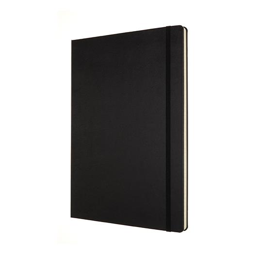 Taccuino Moleskine A4 a righe copertina rigida nero. Black - 2