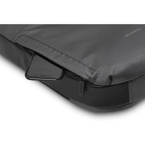 Borsa verticale Moleskine Notebook Device Bag 15" grigio. Grey - 6