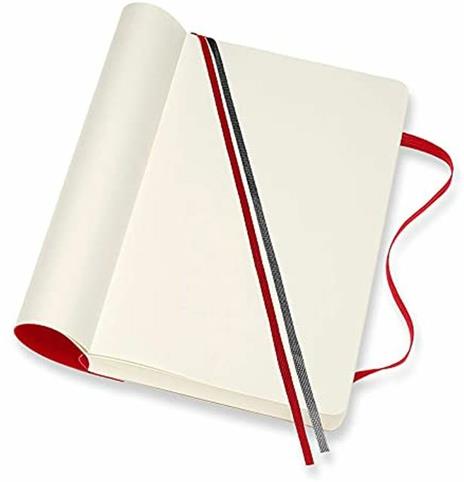 Taccuino Moleskine Expanded Large a pagine bianche copertina morbida. Rosso - 3