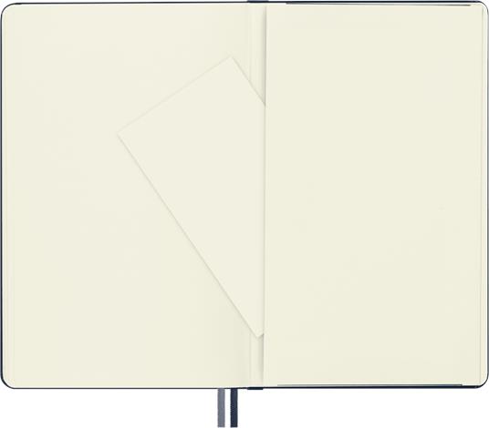 Taccuino Moleskine Expanded Large a pagine bianche copertina rigida. Blu - 4