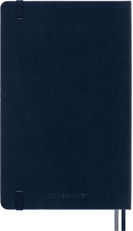 Taccuino Moleskine Expanded Large a pagine bianche copertina rigida. Blu - 5