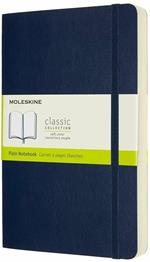 Taccuino Moleskine Expanded Large a pagine bianche copertina morbida. Blu