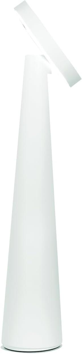 Lampada Angelina Pro Bianco, da tavolo, portatile, a batteria, ricaricabile