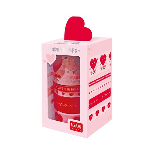 Nastro adesivo San Valentino Tape By Tape, Heart Legami - Legami