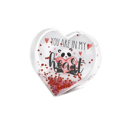 Portafoto San Valentino Glitter Photo Frame Heart Legami - Legami