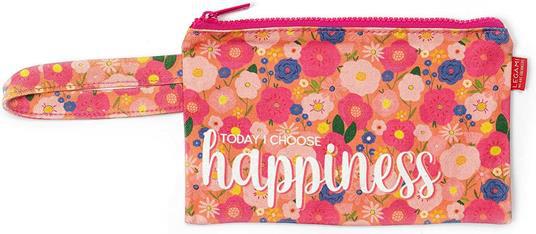 Pochette in cotone, Cotton Pouch - Flowers - Legami - Cartoleria e