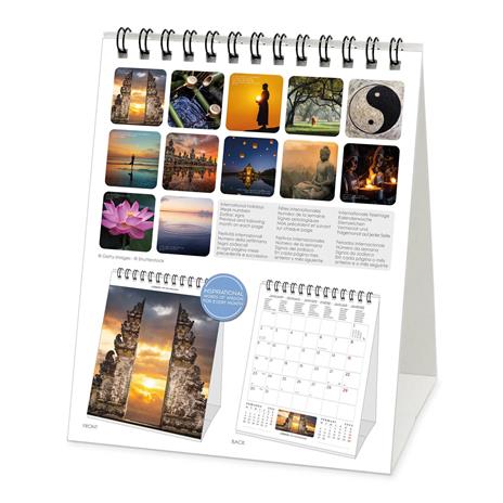 Calendario Legami 2023, Peace Of Mind - 12 x 14,5 cm - 2