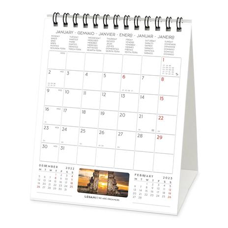 Calendario Legami 2023, Peace Of Mind - 12 x 14,5 cm - 3