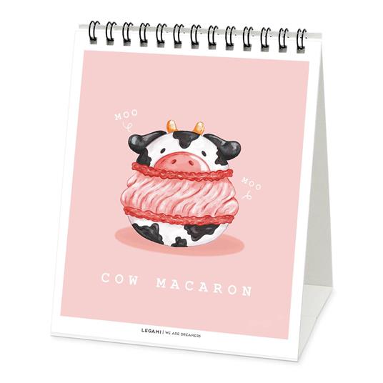 Calendario Legami 2023, carta non patinata, Sweet Dreams - 12 x 14,5 cm - 4