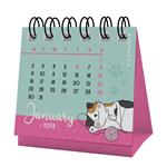 Micro calendario Legami 2023, Kitty - 5,8 x 5,3 cm